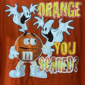 Orange M&Ms Candy Shirt XL